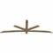 Ekena Millwork Alberta Rough Sawn Timber Gable Bracket, Douglas Fir, 96"W x 32"H x 2"D x 4"F, 8/12 Pitch GBW096X32X0204ALB00RDF - alternate 3